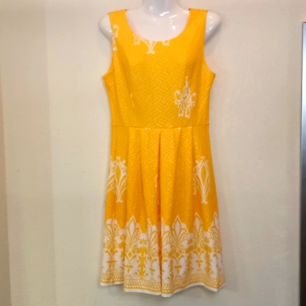 New York & Company A Line Textured Dress